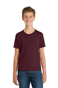 Port & Co Youth Fan Favorite Tee - Athletic Maroon