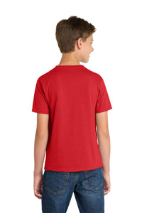 Port & Co Youth Fan Favorite Tee - Bright Red Back