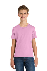 Port & Co Youth Fan Favorite Tee - Candy Pink