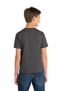 Port & Co Youth Fan Favorite Tee - Charcoal Back