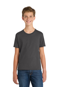 Port & Co Youth Fan Favorite Tee - Charcoal