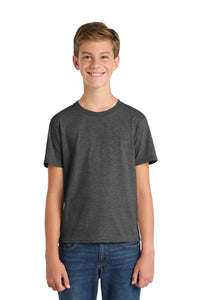 Port & Co Youth Fan Favorite Tee - Dark Heather Grey