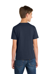 Port & Co Youth Fan Favorite Tee - Deep Navy Back