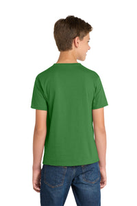 Port & Co Youth Fan Favorite Tee - Kiwi Green Back