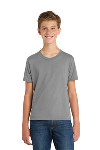 Port & Co Youth Fan Favorite Tee - Medium Grey