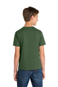 Port & Co Youth Fan Favorite Tee - Olive Back