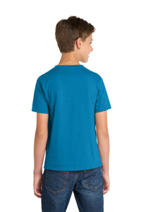 Port & Co Youth Fan Favorite Tee - Sapphire Back
