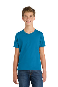 Port & Co Youth Fan Favorite Tee - Sapphire