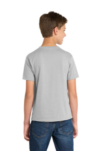 Port & Co Youth Fan Favorite Tee - Silver Back