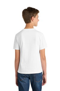 Port & Co Youth Fan Favorite Tee - White Back