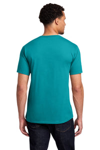 Port & Co Fan Favorite Tee - Bright Aqua Back