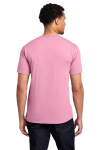 Port & Co Fan Favorite Tee - Candy Pink Back