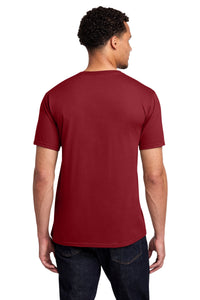 Port & Co Fan Favorite Tee - Cardinal Red Back