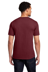 Port & Co Fan Favorite Tee - Garnet Back