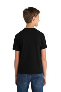 Port & Co Youth Fan Favorite  Blend Tee - Jet Black Back