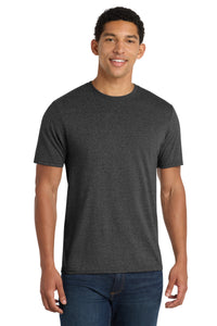 Port & Co Fan Favorite Blend Tee - Black Heather