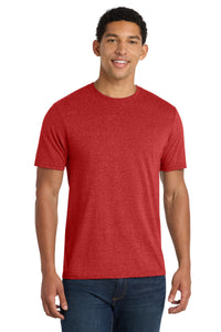 Port & Co Fan Favorite Blend Tee - Bright Red Heather