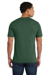 Port & Co Fan Favorite Blend Tee - Forest Green Heather Back