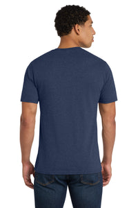 Port & Co Fan Favorite Blend Tee - Team Navy Heather Back