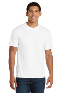 Port & Co Fan Favorite Blend Tee - White