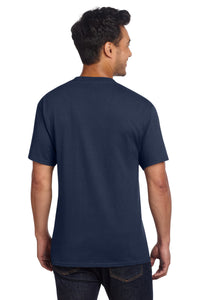 Port & Co Core Cotton DTG Tee PC54DTG - Navy Back