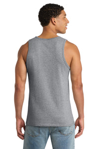 Port & Co Core Cotton Tank Top - Athletic Heather Back