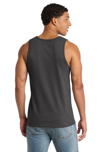 Port & Co Core Cotton Tank Top - Charcoal Back