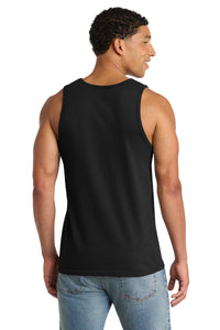 Port & Co Core Cotton Tank Top - Jet Black Back