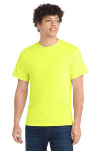 Port & Co Tall Core Cotton Tee PC54T - Neon Yellow