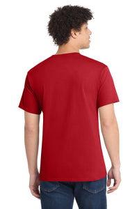 Port & Co Tall Core Cotton Tee PC54T - Red Back