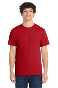 Port & Co Tall Core Cotton Tee PC54T - Red