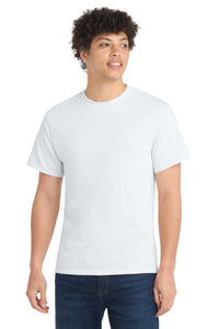 Port & Co Tall Core Cotton Tee PC54T - White