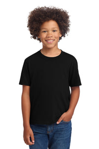Port & Co Youth Core Cotton DTG Tee PC54YDTG - Jet Black