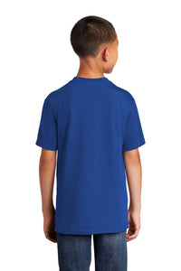 Port & Co Youth Core Cotton Tee - True Royal Back
