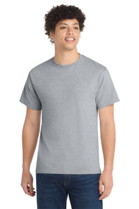 Port & Co Core Cotton Tee - Athletic Heather