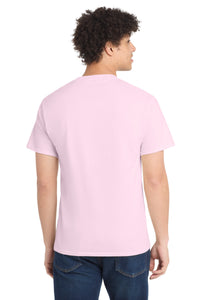 Port & Co Core Cotton Tee - Cherry Blossom Back