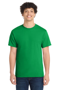 Port & Co Core Cotton Tee - Clover Green