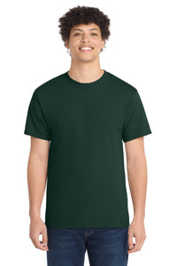 Port & Co Core Cotton Tee - Dark Green