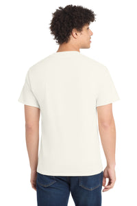 Port & Co Core Cotton Tee - Ivory Back