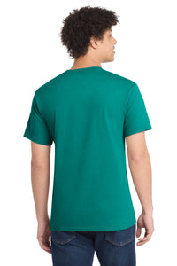 Port & Co Core Cotton Tee - Jade Green Back