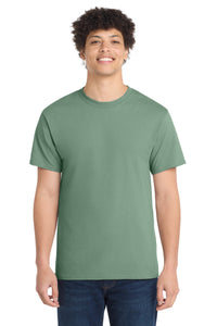 Port & Co Core Cotton Tee - Laurel Green