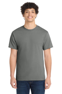 Port & Co Core Cotton Tee - Medium Grey