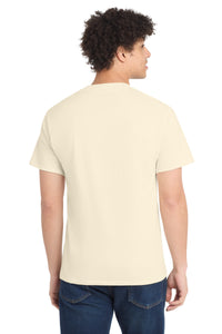 Port & Co Core Cotton Tee - Natural Back