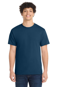 Port & Co Core Cotton Tee - Neptune Blue