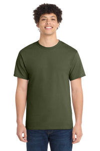 Port & Co Core Cotton Tee - Olive Drab Green