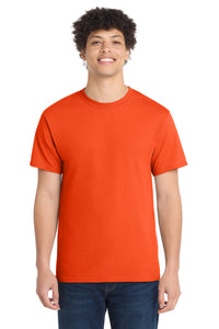 Port & Co Core Cotton Tee - Orange