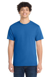 Port & Co Core Cotton Tee - Royal