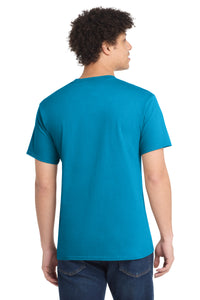 Port & Co Core Cotton Tee - Sapphire Back