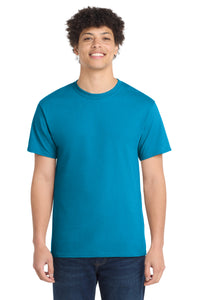 Port & Co Core Cotton Tee - Sapphire
