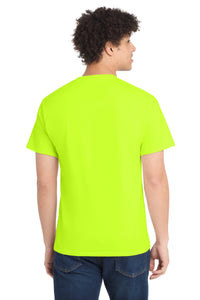 Port & Co Core Cotton Tee - S. Green Back